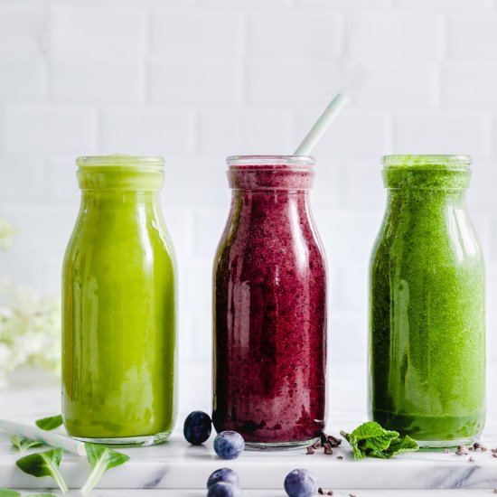 3 Smoothie Recipes With A Boost