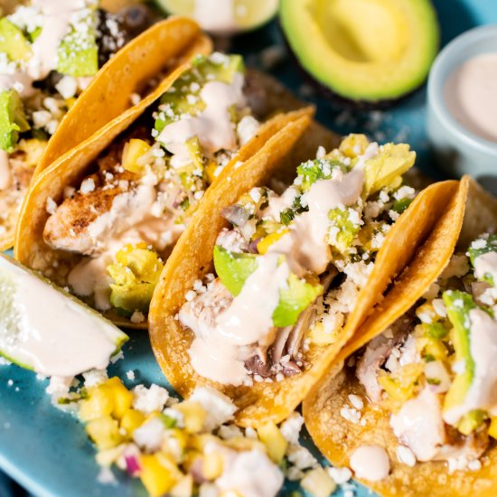 Blue Fish Tacos