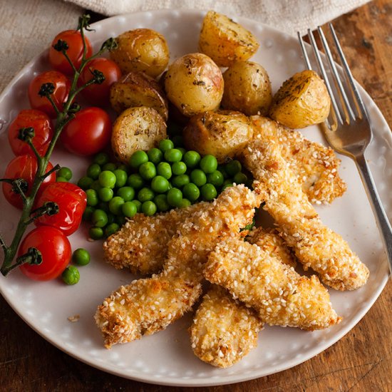 Oven Baked Chicken Nuggets