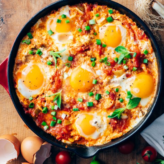 Turkish Menemen Recipe