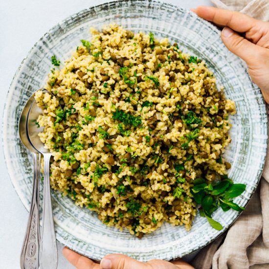 Bulgur Wheat Pilaf