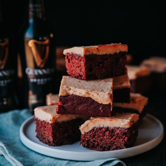 Double Chocolate Guinness Brownies