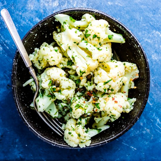 Italian Cauliflower Salad