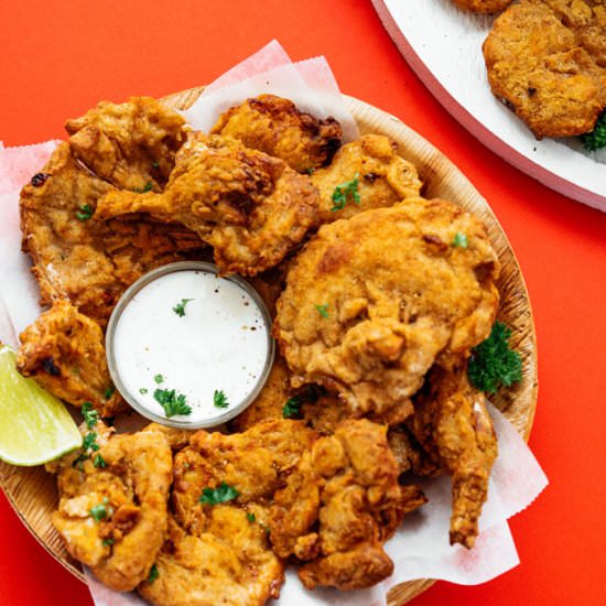 Buttermilk Air Fried Mushrooms