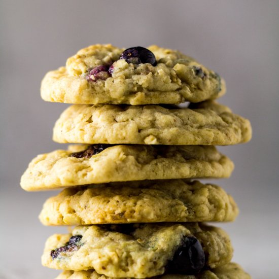 Blueberry Oatmeal Cookies