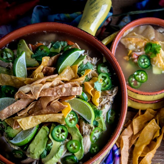 Mexican Tortilla Chicken Soup