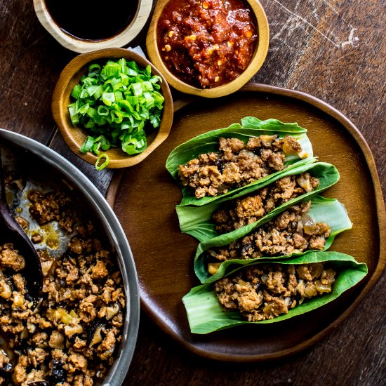 Gochujang Bok Choy Wraps