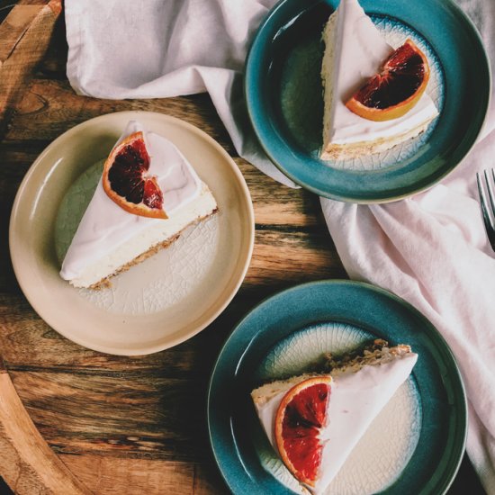 Blood Orange Cheesecake