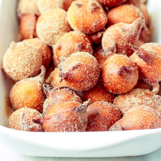 DONUT HOLES EASY RECIPE