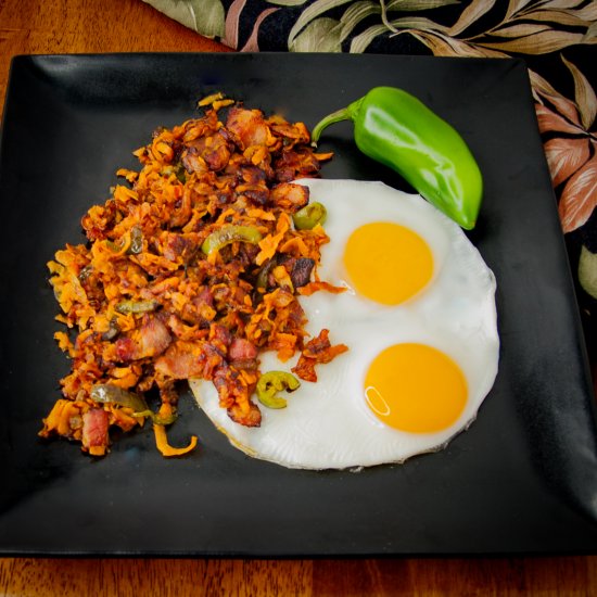 Spicy Sweet Potato Hash