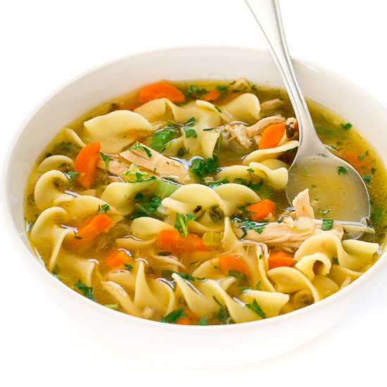 Instant Pot Chicken Noodle Soup