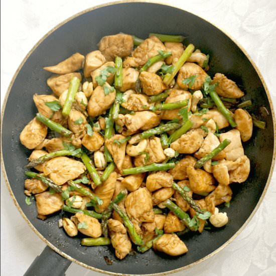 Chicken and Asparagus Stir Fry