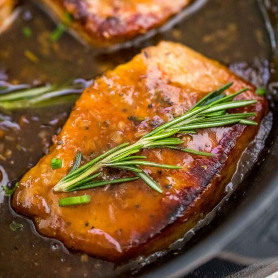 Easy Honey Garlic Pork Chops