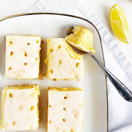 Lemon Drizzle Tray Bake