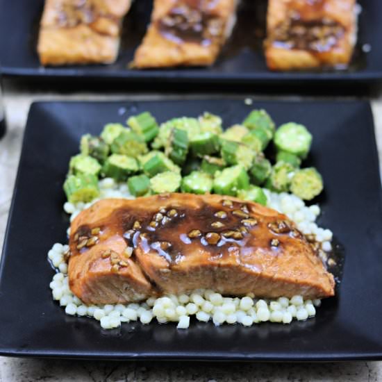 Marinated Balsamic Salmon