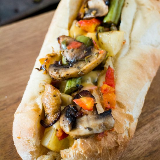 Roasted Vegetable Sandwich