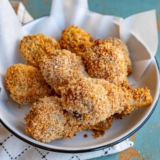 Crispy Panko-Crusted Baked Chicken