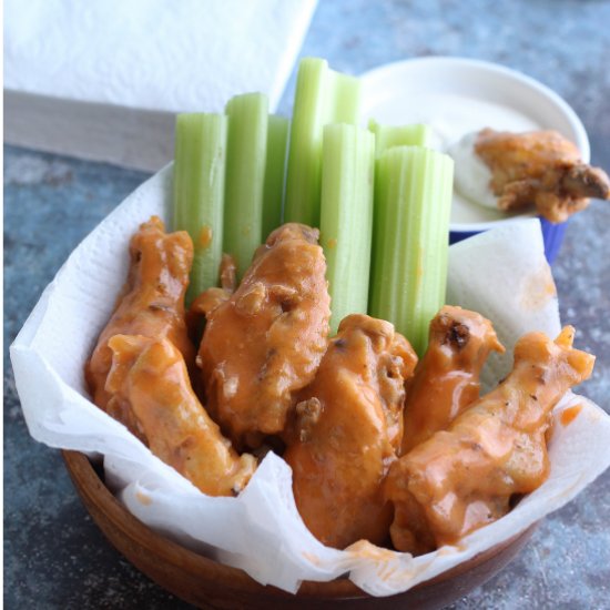 Buffalo Wings In the Instant Pot