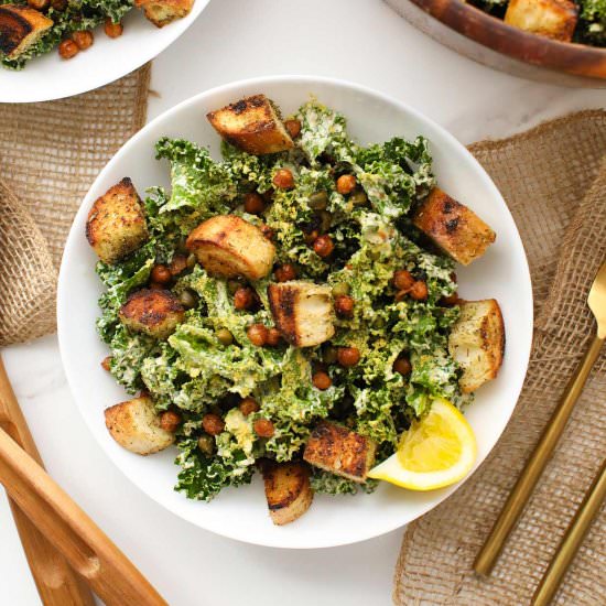 The Ultimate Kale Caesar Salad