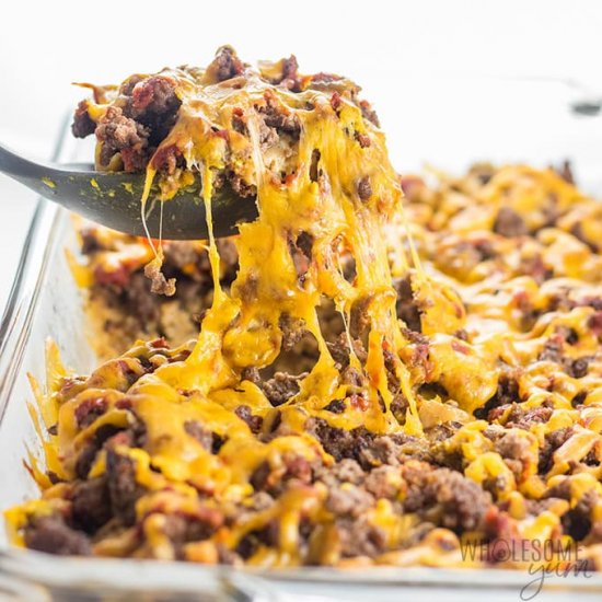 Cheeseburger Casserole