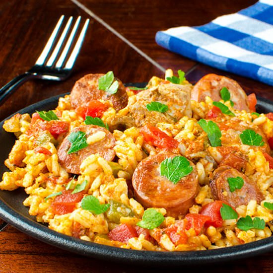 Chicken and Andouille Jambalaya