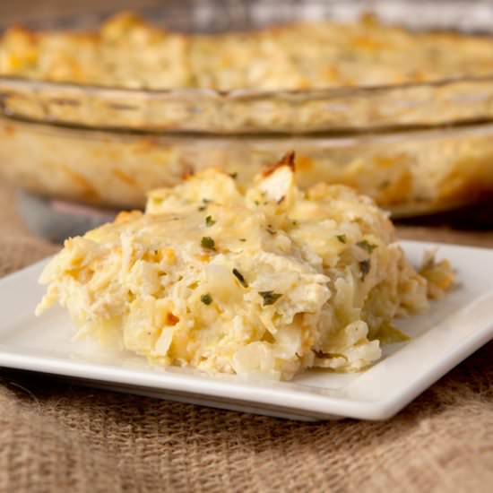 Low Carb Chicken Cabbage Casserole