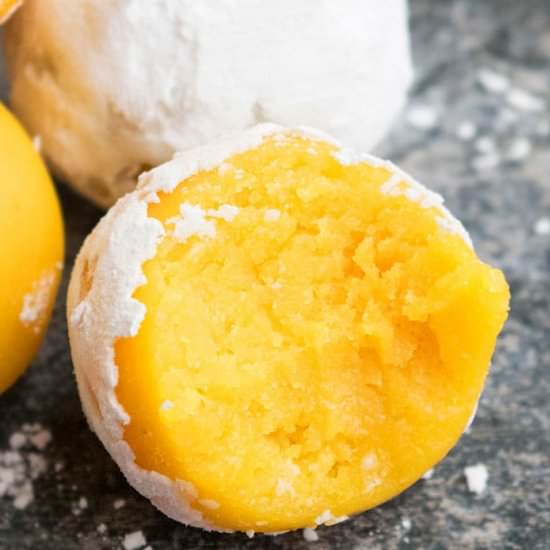 Lemon Cake Balls