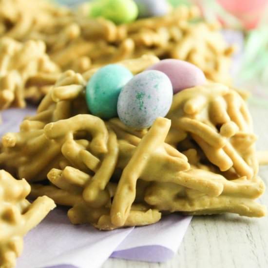 Butterscotch Bird Nest Cookies