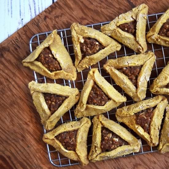 Vegan Buckwheat Hamantaschen