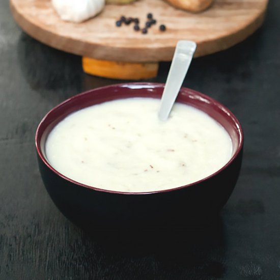 Mashed Kohlrabi with potato