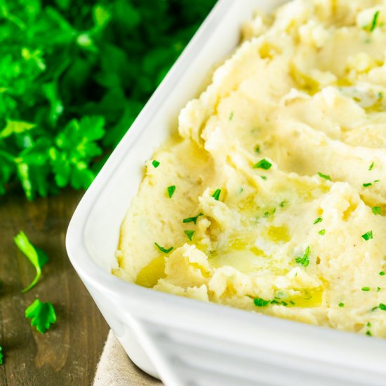 Brown Butter Mashed Potatoes