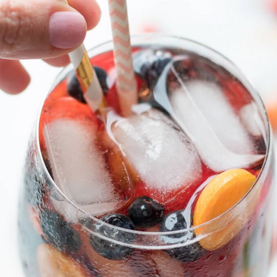 Sangria Mocktail