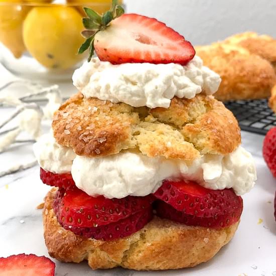 Strawberry Lemon Shortcake