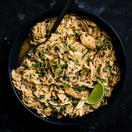 Slow Cooker Cilantro Lime Chicken