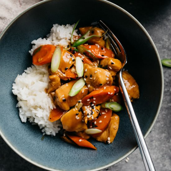 20-Minute Honey Garlic Chicken