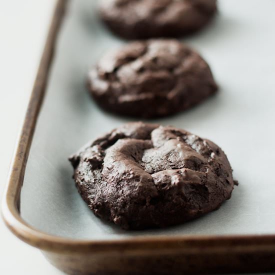 chocolate blackout cookies