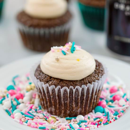 Chocolate Stout Cupcakes