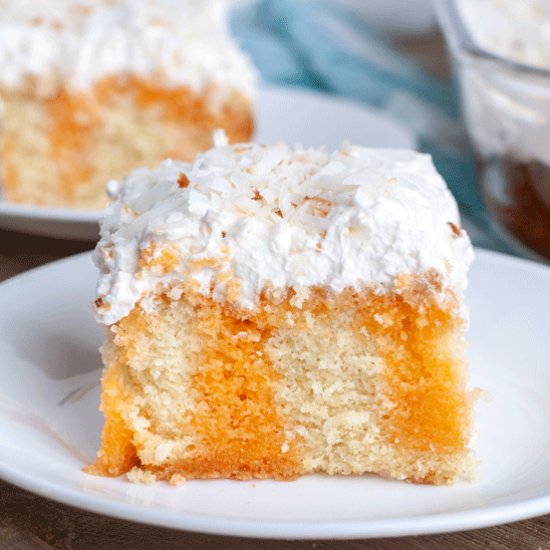 Orange Poke Cake