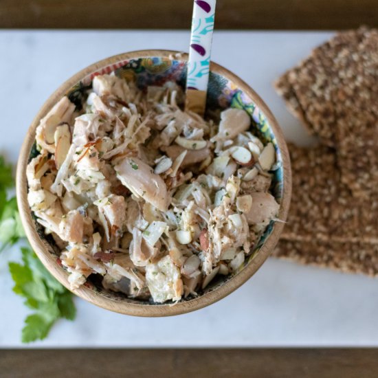 Tarragon Almond “Chicken” Salad