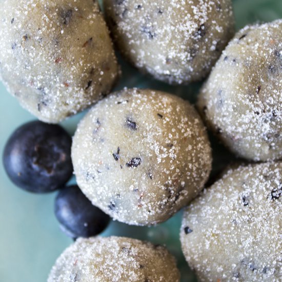 Blueberry Donut Holes