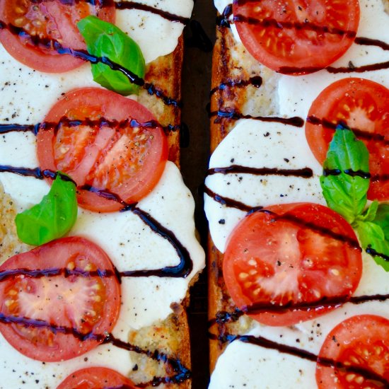 Caprese Garlic Bread