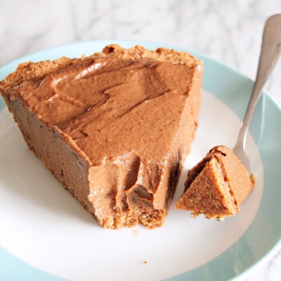 Vegan Peanut Butter Pudding Pie