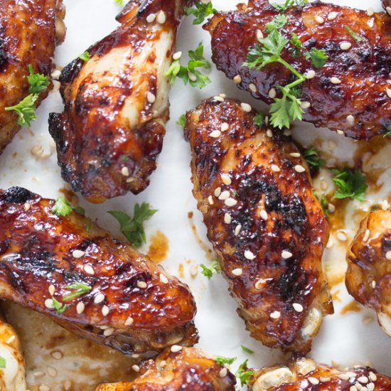 Oven Baked Chicken Wings