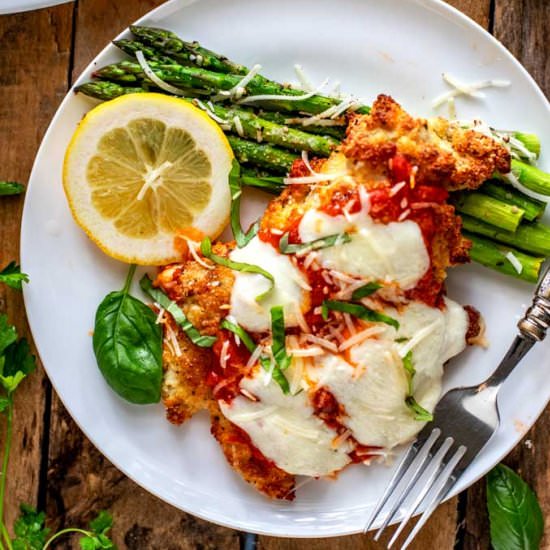 Keto Chicken Parmesan