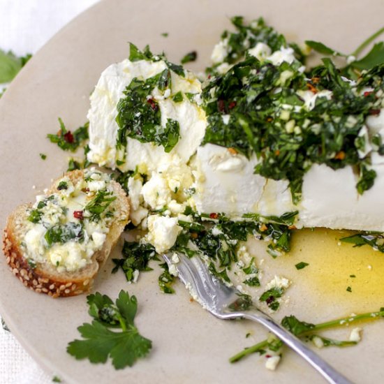 My Favorite Goat Cheese Appetizer