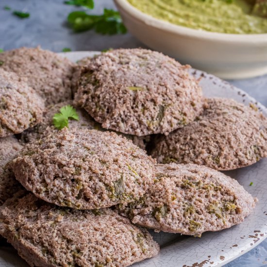 Ragi & Kale Idli