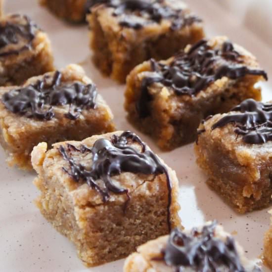 Spiced Vegan Blondies