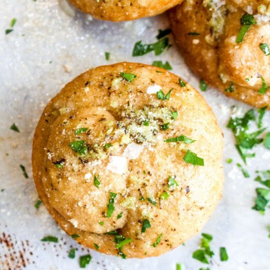 Gluten Free Garlic Knots