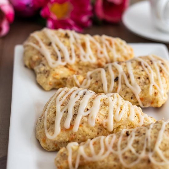 Carrot Cake Scones