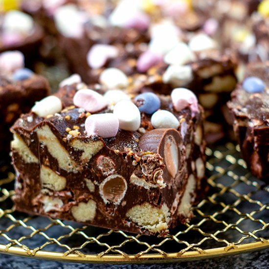 Easy Easter Rocky Road